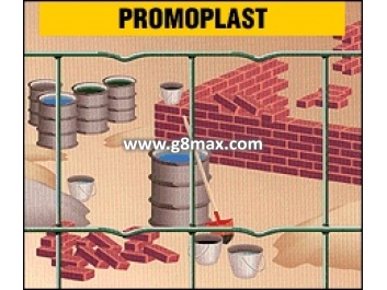 Welded fence PROMOPLAST, Zinc plated + PVC RAL6005, wire 2,1mm / Height 1,5m