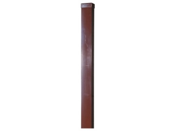 Square Post – Painted ZN+RAL 8017; 40x60x2000 mm