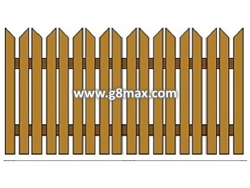 Wood Section 1380x2810 mm.