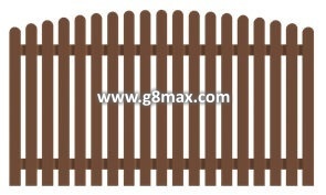 Wood Section 1380x2810 mm.