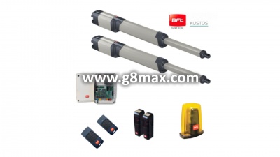 Double gate automation system BFT KUSTOS BT B40 24V KIT (Up to 6M)