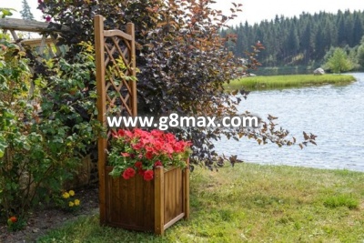 Small Flower Box with a Trellis “Sigulda”