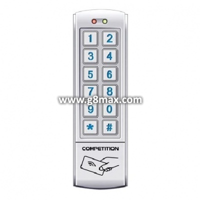 DH16A-12DT ~ Code Lock – Stand-Alone Controller with EM 125 KHz Reader and a Keypad; 1010 Users; 12 VDC; IP65
