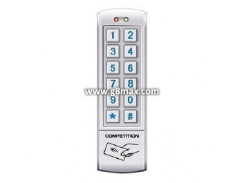 DH16A-12DT ~ Code Lock – Stand-Alone Controller with EM 125 KHz Reader and a Keypad; 1010 Users; 12 VDC; IP65