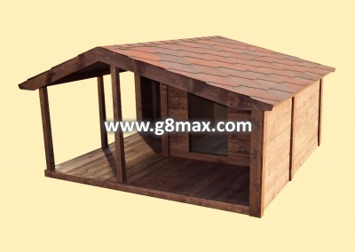 Kennel with a large closed terrace