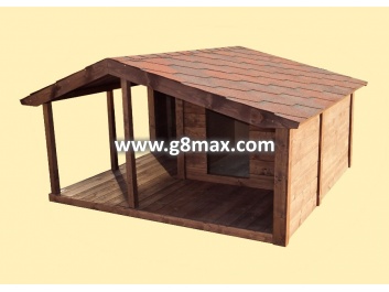 Kennel with a large closed terrace