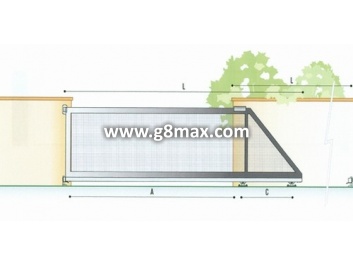Sliding Gate – GATE KIT (Z/N + RAL)