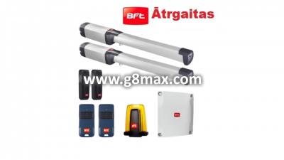 Double gate automation system BFT PHOBOS VELOCE BT B35 INT KIT (Līdz 6M)