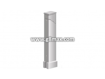 Concrete post Nr.9