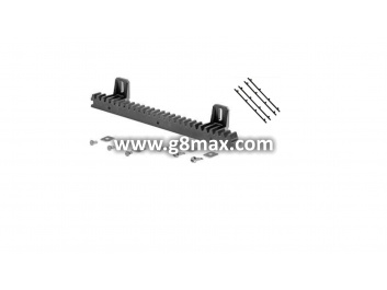 Rack for sliding gate No.1 / metal with polymer overlay 1m