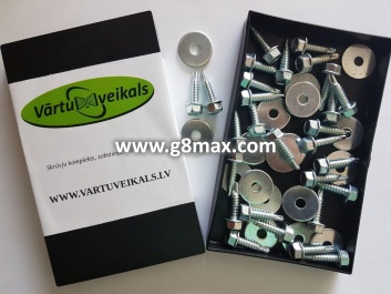 Screws for gear rack