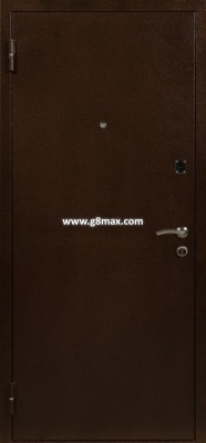 Steel doors CLASIC BROWN