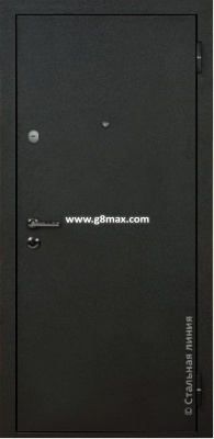 Steel doors CLASIC BLACK