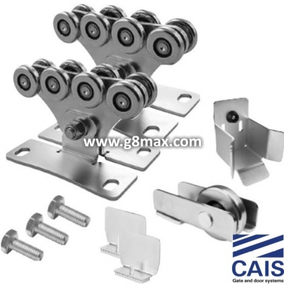 Sliding door fittings up to CAIS 700 kg (galvanized)