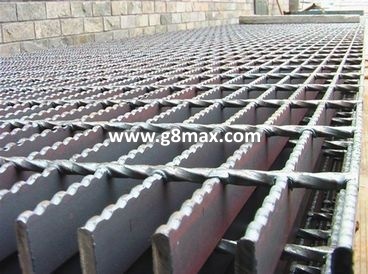 Galvanized welded steel grating SP S5; 34x38/30x3; 6100x1000 mm