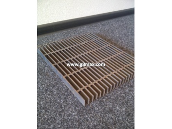 Black welded steel grating SP; 15x76/30x2; 6100x1000 mm