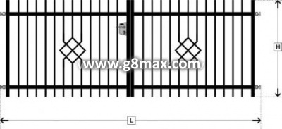 LUX RYBIN Double Gates