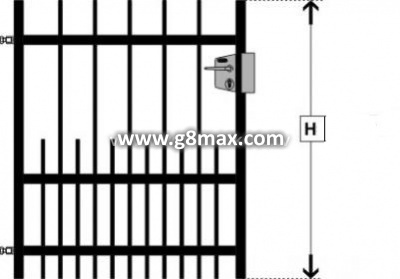 Pedestrian Gates LUX MODERN