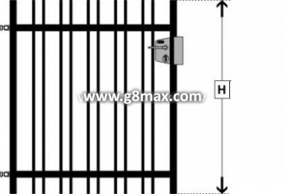 Pedestrian Gates LUX STYLE
