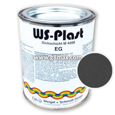Värvus on tumepruun WS Plast RAL 8017