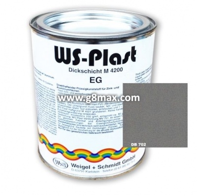 Krāsa pelēka WS Plast DB702