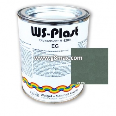Krāsa zaļa WS Plast DB 602
