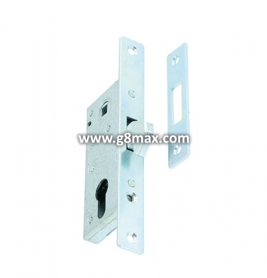 Lock with gasket for sliding gate, optional handle 72 mm