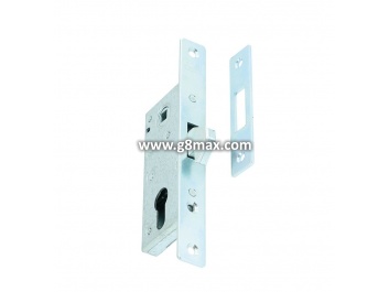 Lock with gasket for sliding gate, optional handle 72 mm