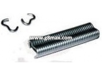 Clamps for fixing fence rolls D16 mm
