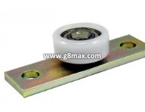 Lower balance roller with closed bearing (floor mounting)