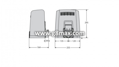 Sliding gate automation system BFT DEIMOS ULTRA BT B600/A600 MAXI KIT
