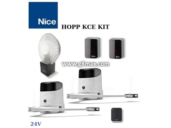 Double gate automation system NICE HOPP KCE KIT (up to 4.8M) 24V