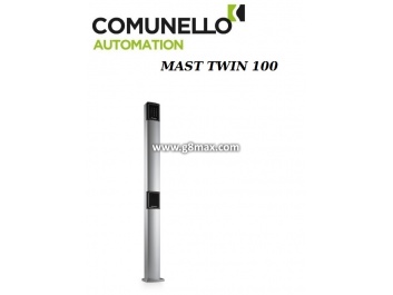 Aluminum column for two accessories COMUNELLO TWIN 100 H100cm