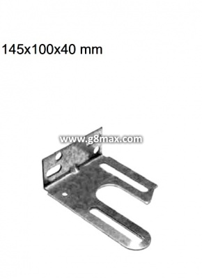Universal axle bracket 145x100x40mm