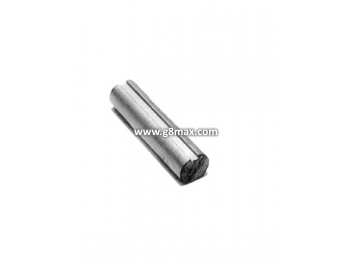 Spring bar / axle / with groove filled