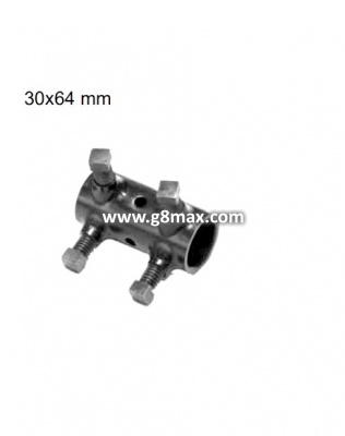 Compact spring axle connector 30x64mm