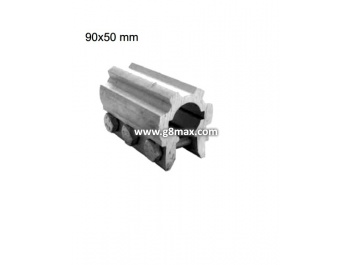 Aluminum Connector Axle 90x50mm