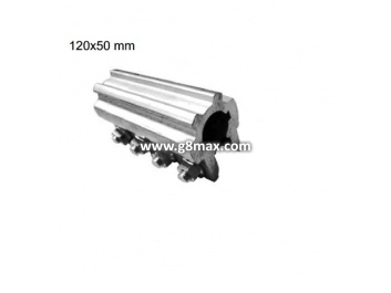 Aluminum Connector Axle 120x50mm