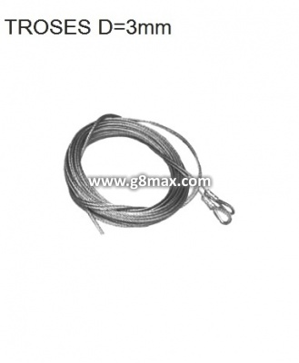 Cable set / Cable D = 3mm