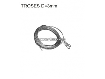 Cable set / Cable D = 3mm