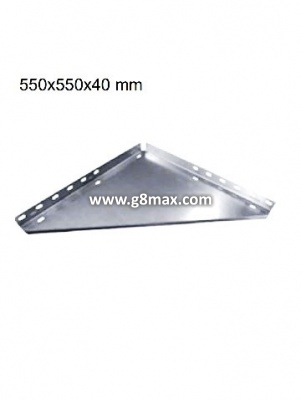 Triangle mounting bracket 550x550x40mm