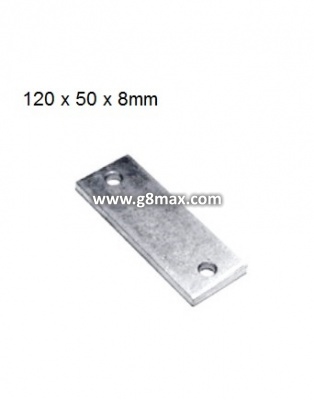Mounting bracket 120x50x8mm