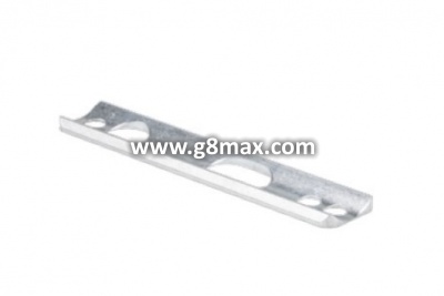 LOCINOX aluminum adapter plate 3019LA / round posts Ø40 mm