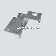 Bottom corner bracket low headroom 200x160x65 mm