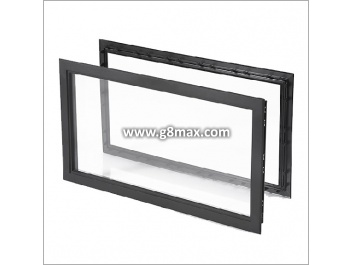 Gate windows Acrylic glass / Double glazing / Ventilation grilles