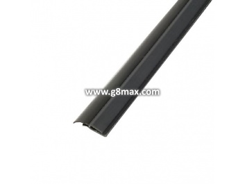 Side seal, black with two lips suitable to vertical angle.
