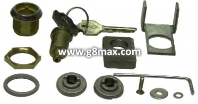 BFT lock set for unlocking MOOVI GIOTTO 30/60 barriers.