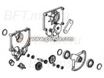 BFT R MCL 80 reducer-motor set.