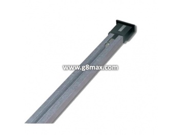 BFT BIN TIZIANO one-piece rail with strap 3020mm.