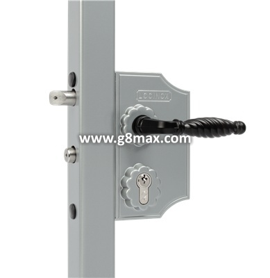 LOCINOX LAKQ4040H2LZILVVSZFA- ORNOMENTAL LOCK WITH HANDLES
